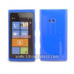 Wholesale TPU Gel Case for Nokia Lumia 900 (Blue)